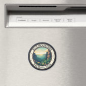 ブルーマウンテンズナショナルパークオーストラリアヴィンテージ マグネット (インサイチュ (食洗機))