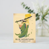 ブルーマウンテンズニューサウスウェールズ ポストカード (スタンド正面)