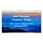 ブルーマウンテンズプロフェッショナルサービス マグネット名刺 (正面)