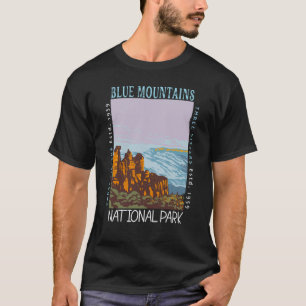 ブルーマウンテンズ国立公園オーストラリア動揺して Tシャツ
