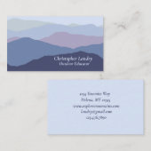 ブルーマウンテンズ探索アウトドア 名刺 (正面/裏面)