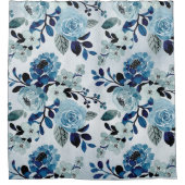 ブルーマウンテンバラ シャワーカーテン (正面)