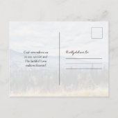 ブルーマウンテンビュー 深い哀悼 ポストカード (裏面)