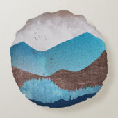 ブルーマウンテンピーク ラウンドクッション (裏面)