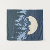 ブルーマウンテンランドスケープ タペストリー (正面(横))