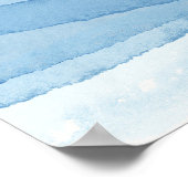 ブルーマウンテンレンジランドスケープ結婚の歓迎 ポスター (角)