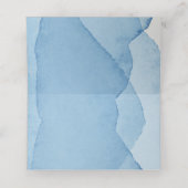 ブルーマウンテンレンジランドスケープ結婚ズ座席表 プレイスカード (内部開封)