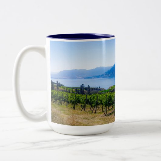 ブルーマウンテンヴィネヤードレイクコーヒーマグ ツートーンマグカップ (左)