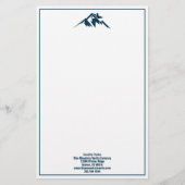 ブルーマウンテン不動産カスタムエージェント 便箋 (正面)