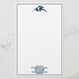 ブルーマウンテン不動産カスタムエージェント 便箋