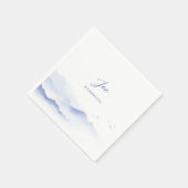 ブルーマウンテン男女兼用ズ誕生日 スタンダードカクテルナプキン (角)