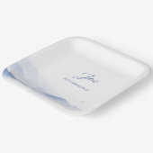 ブルーマウンテン男女兼用ズ誕生日 ペーパープレート (傾斜あり)