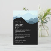 ブルーマウンテン素朴結婚レンジ メニュー (スタンド正面)