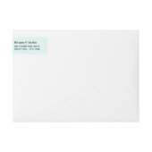 ブルーマウンテン素朴結婚レンジ ラップアラウンドラベル (正面)