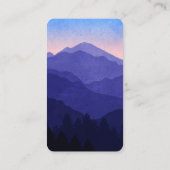 ブルーマウンテン結婚ズのレジストリエンクロージャカード エンクロージャーカード (裏面)