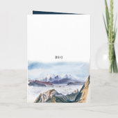 ブルーマウンテン結婚ズパインのサービスの順序 プログラム (裏面)