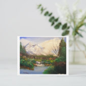 ブルーマウンテン葉書 ポストカード (スタンド正面)