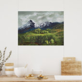 ブルーマウンテン・オブ・ザ・ファーノース・ポスター ポスター (キッチン)