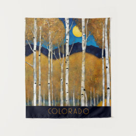 ブルーマウンモダンテン自然ウォール タペストリー