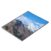 ブルーマウン威厳のあるテン風光明媚スパイラルノート ノートブック (左側)