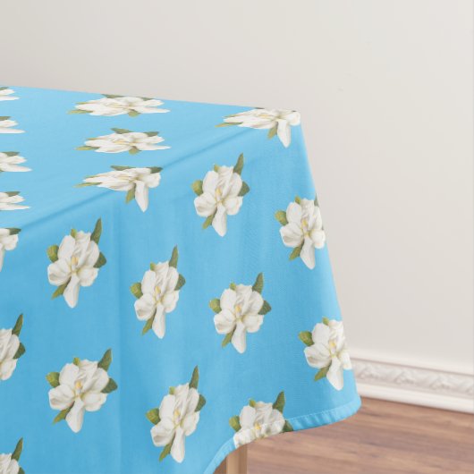 ブルーマグノリアブロッサム テーブルクロス (インサイチュ)