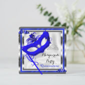 ブルーマスカレードキンセアニェラ15thバースデーパーティー 招待状 (スタンド正面)