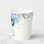 ブルーマスカレードSweet sixteenパーティー 紙コップ (左)