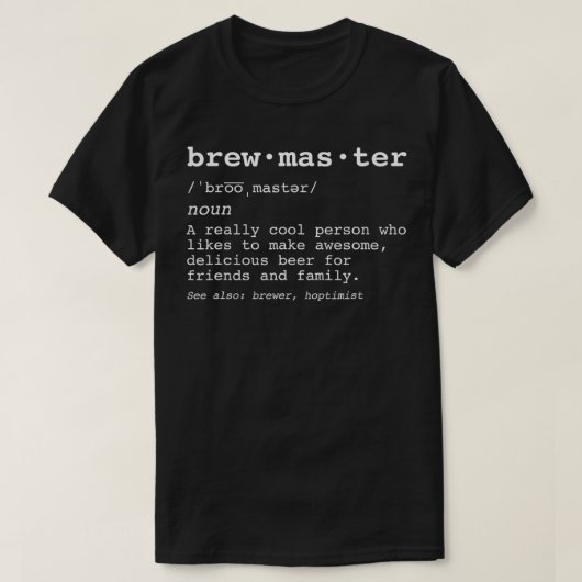 ブルーマスターの定義 Tシャツ (デザイン正面)