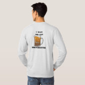 ブルーマスター – ビール Tシャツ (裏面フル)