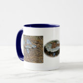 ブルーマッシュルームマグ マグカップ (正面左)