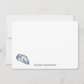 ブルーマッセル 海岸 海 オーシャン すべての機会 ブランク ノートカード (正面)