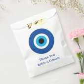 ブルーマティイブイックアイカスタムウェディングフュージョンバッグ フェイバーバッグ (封をした状態)