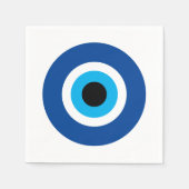 ブルーマティイブルトアイズパーティーナプキン スタンダードカクテルナプキン (正面)