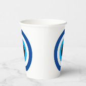 ブルーマティ悪のアイシンボル紙カップパーティー 紙コップ (右)