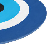 ブルーマティ悪の目のシンボルガラス切断ボード カッティングボード (角)