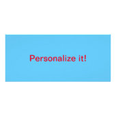 ブルーマトゥカストリーマー、フライ結び、フライ釣りアート ラックカード (裏面)