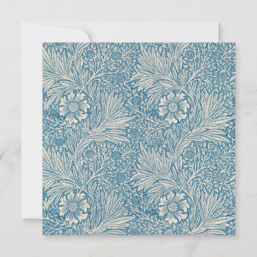 ブルーマリゴールド（ウィリアム・モリス著） カード (正面)