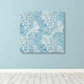 ブルーマリゴールド（ウィリアム・モリス著） キャンバスプリント (インサイチュ (ウッドフロア))