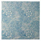 ブルーマリゴールド(ウィリアム・モリス著) タイル (正面)