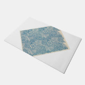 ブルーマリゴールド（ウィリアム・モリス著） ドアマット (アングル)