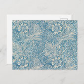 ブルーマリゴールド（ウィリアム・モリス著） ポストカード (正面/裏面)