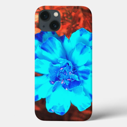 ブルーマリゴールドIIパッドケース Case-Mate iPhoneケース (裏面)