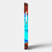 ブルーマリゴールドIIパッドケース Case-Mate iPhoneケース (裏面 / 左)