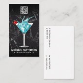 ブルーマルチニスプラッシュカクテル 名刺 (正面/裏面)