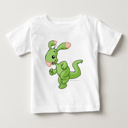 ブルーマルーグリーン ベビーTシャツ (正面)