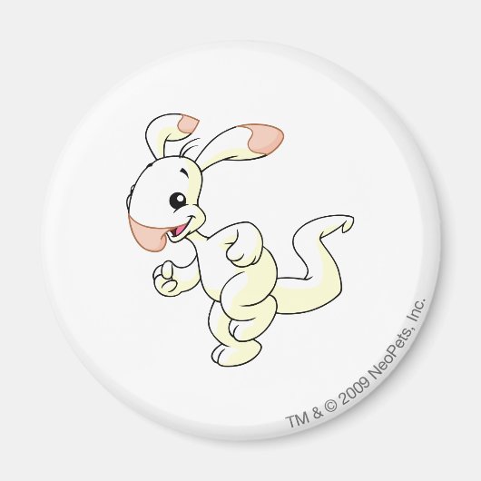 ブルーマルーホワイト マグネット (正面)