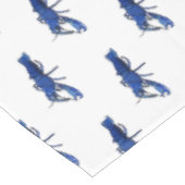 ブルーマロンcrayfish漫画イラストレーション テーブルクロス (アングル)