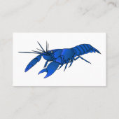 ブルーマロンcrayfish漫画イラストレーション 名刺 (裏面)