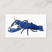 ブルーマロンcrayfish漫画イラストレーション 名刺 (裏面)