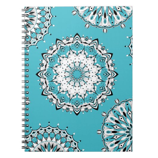 ブルーマンダラス3スパイラルノートブック ノートブック (正面)